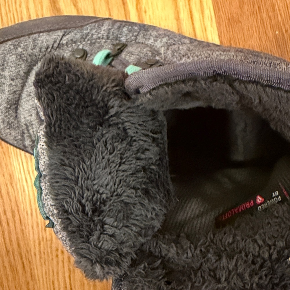 The North Face Gray and Black Fleece Jacket - Picture 8 of 10